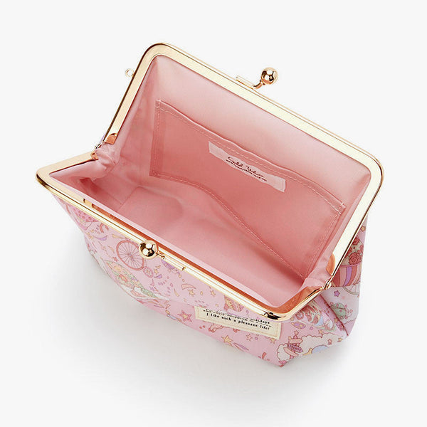 Sanrio x Liberty Fabrics Kiss-Lock Floral Frame Pouch - Limited Edition