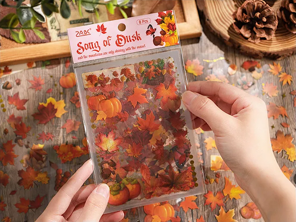 Seasonal Splendor Stickers - Set of 8 Sheets