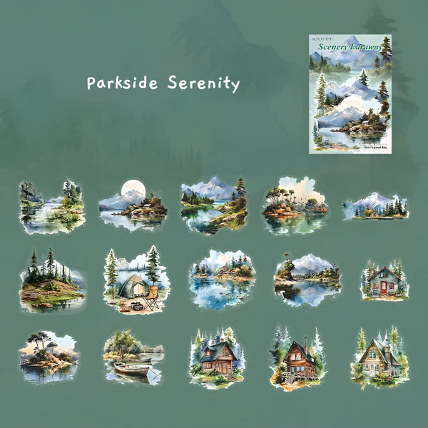 Scenery Faraway Travel Stickers