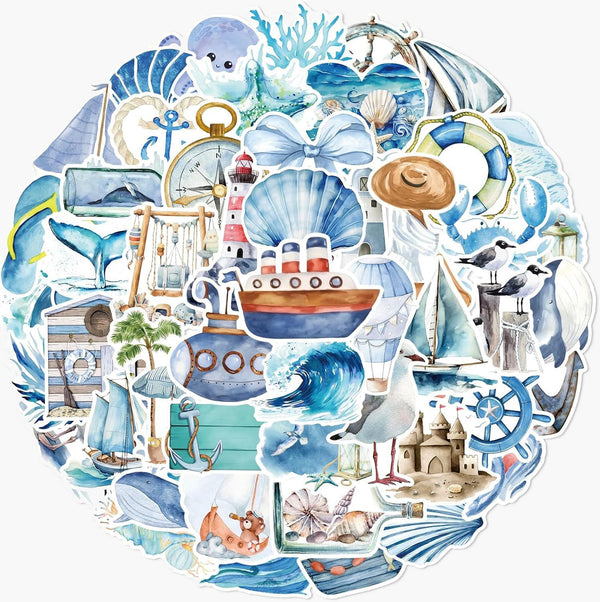 Sea Explorer's Paper Stickers - Limited Summer Edition