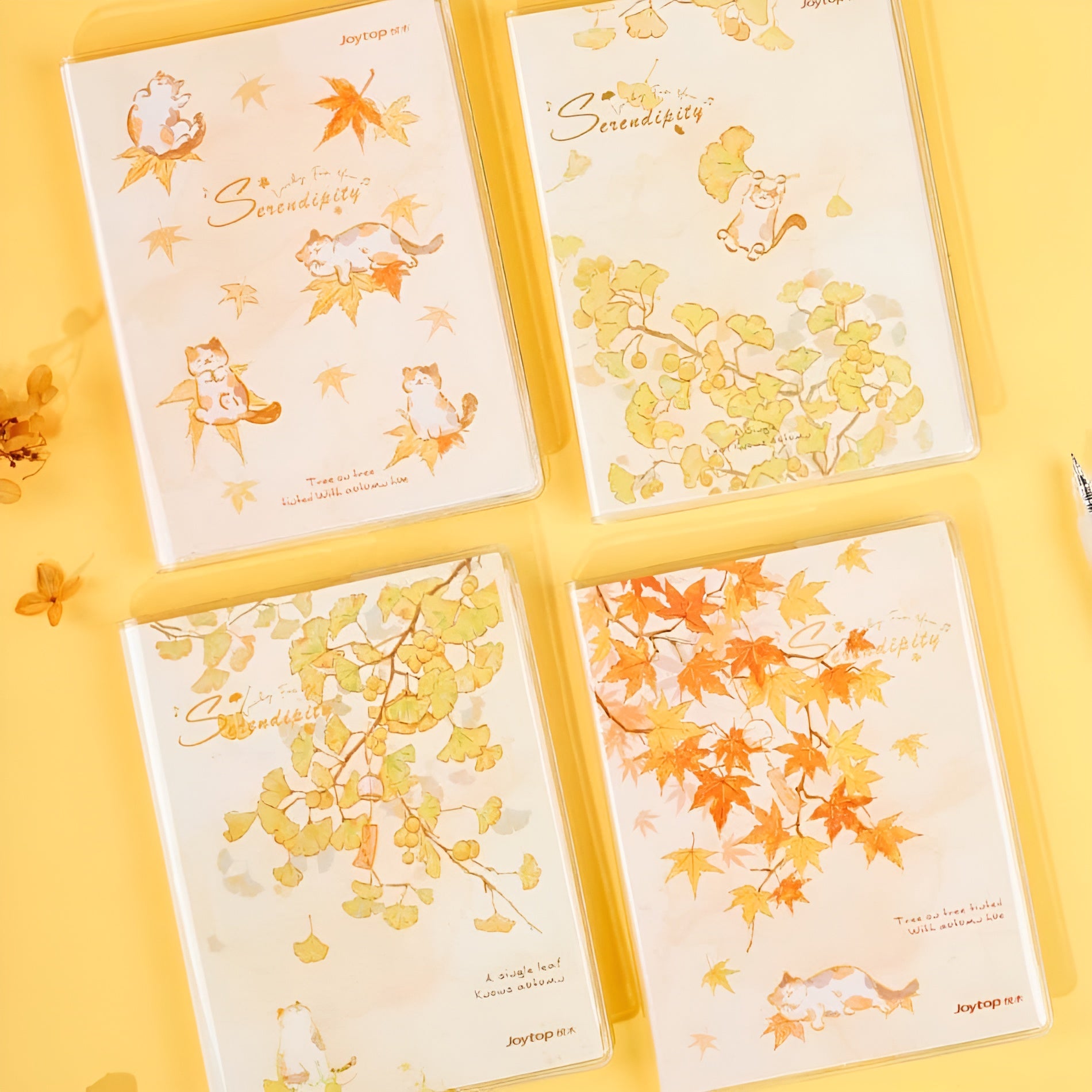 Falling Note Book Serendipity Purrfect Fall Notebook – Kawaii Stationery Shop