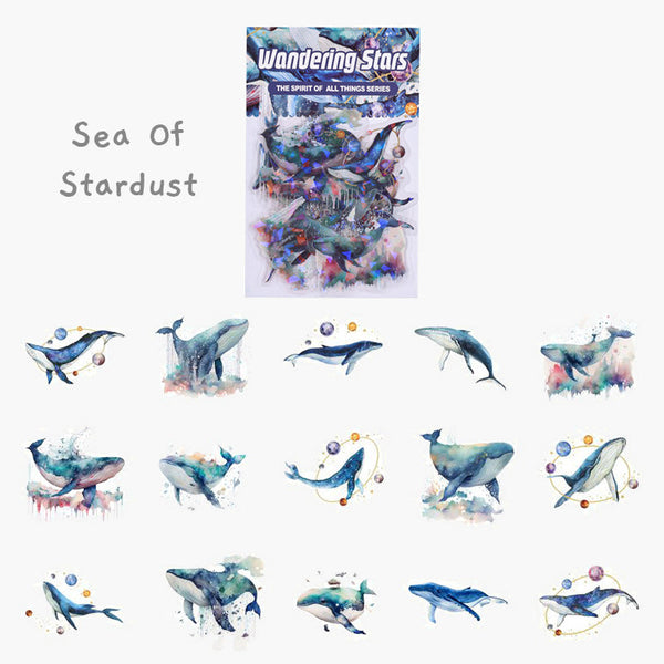 Shimmering Sea Wonders Stickers - Limited Summer Edition