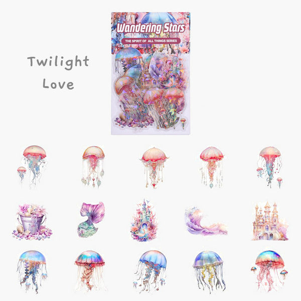 Shimmering Sea Wonders Stickers - Limited Summer Edition