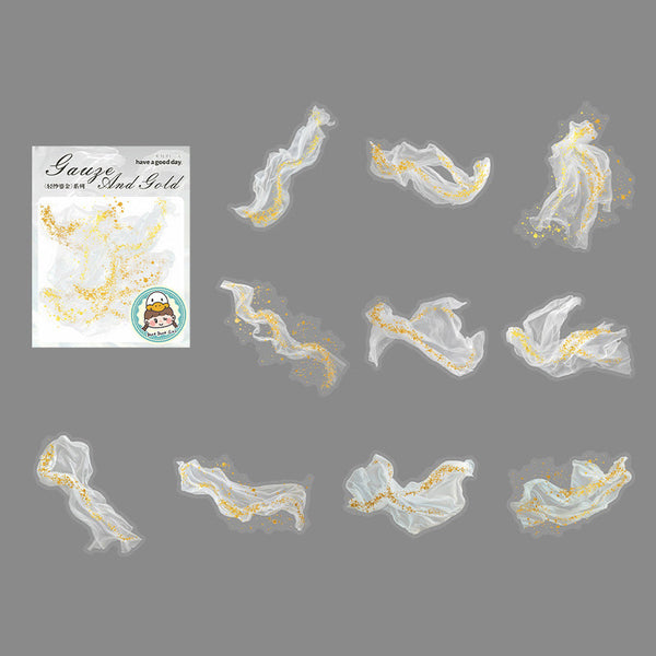 Shimmery Stardust Spill Stickers