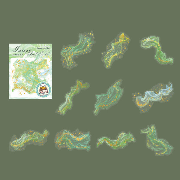 Shimmery Stardust Spill Stickers