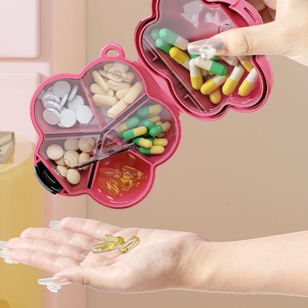 Smiley Bloom Pill Box
