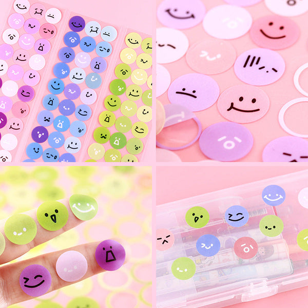 Smiley Dot Stickers