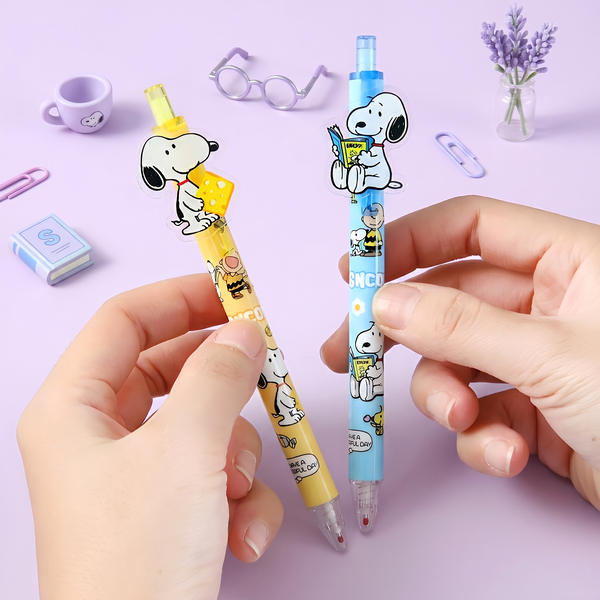 Snoopy Clickie Gel Pens