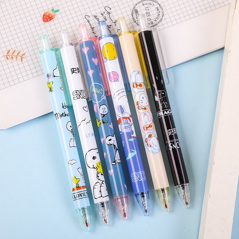 Snoopy Color Pop Gel Pens – Kawaii Stationery Shop