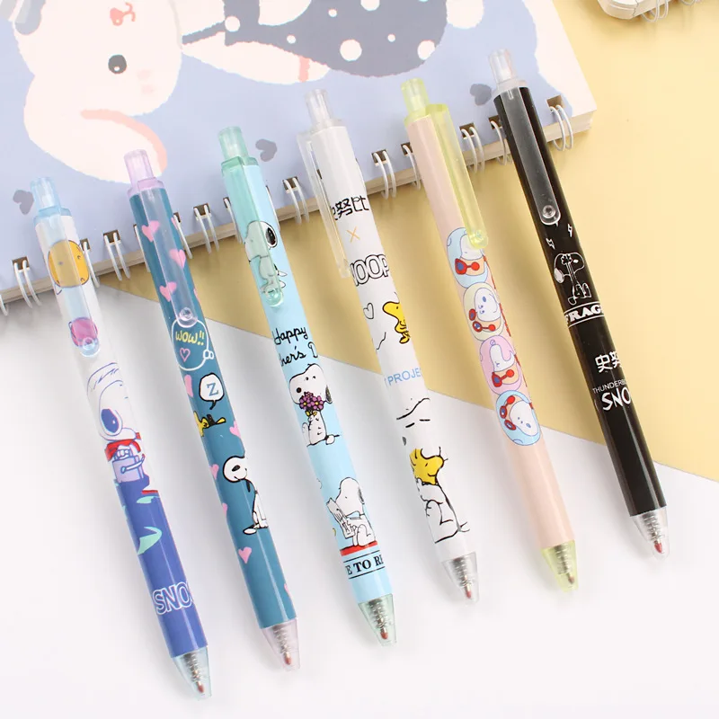 Snoopy Color Pop Gel Pens – Kawaii Stationery Shop