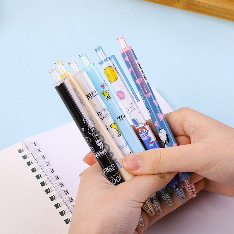 Snoopy Color Pop Gel Pens – Kawaii Stationery Shop