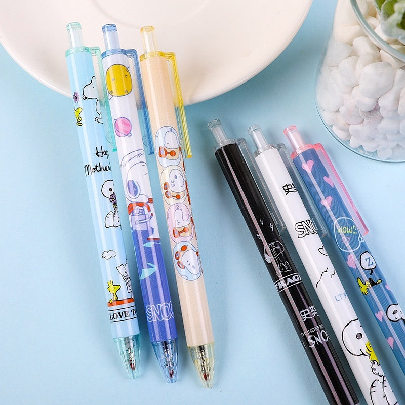 Snoopy Color Pop Gel Pens – Kawaii Stationery Shop