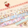 Soft Bloom Washi Tape - Set of 3