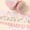 Soft Bloom Washi Tape - Set of 3