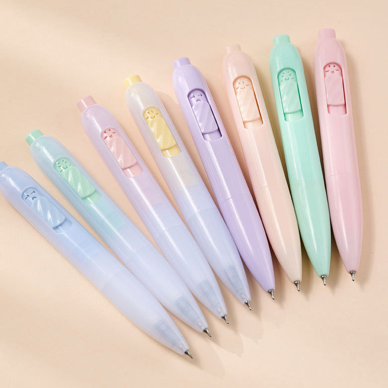 Soft Color Click Pens – Kawaii Stationery Shop