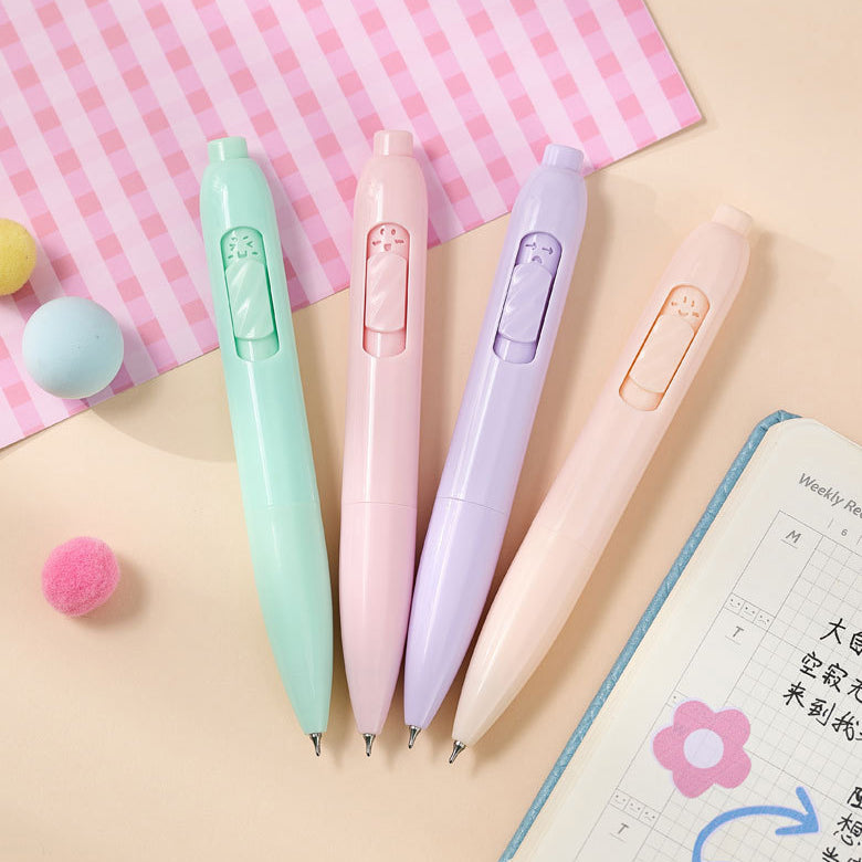 Soft Color Click Pens – Kawaii Stationery Shop