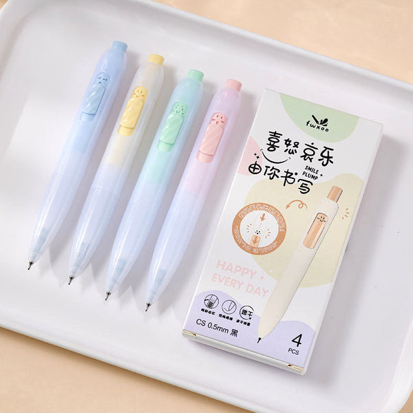 Soft Color Click Pens