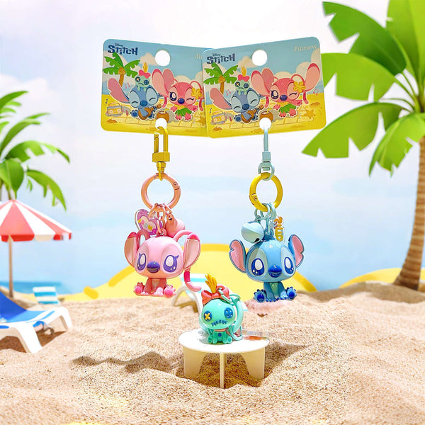 Stitch Fun Charm Keychain