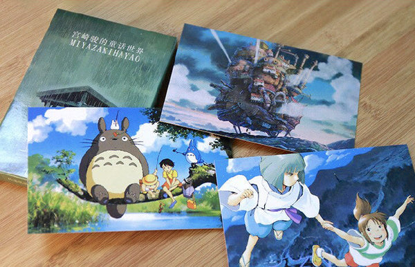 Studio Ghibli Greeting Cards - Set of 30
