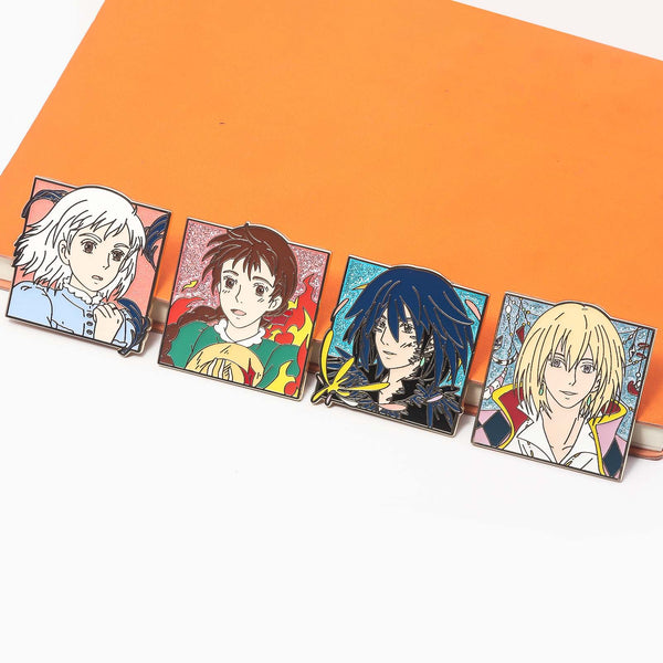 Studio Ghibli Portraits: Howl's Collection Pins