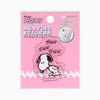 Sun-Star Peanuts Acrylic Phone Sticker - Pink - Limited Edition