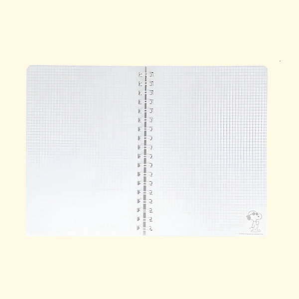 Sun-Star Peanuts Notebook - Snoopy Is The World Famous Beagle - Dark Blue - Limited Edition