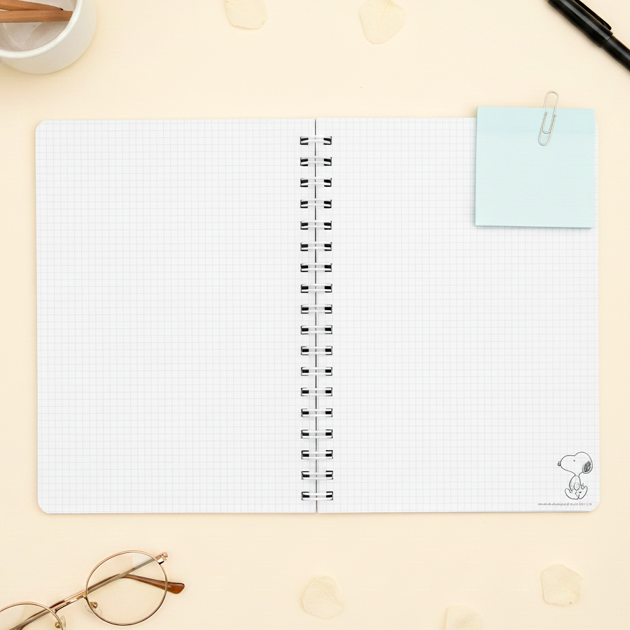 Sun-Star Peanuts Notebook - Snoopy Is The World Famous Beagle - Light ...