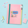 Sun-Star Peanuts Snoopy Clear Book - A4 - Pink - Limited Comics Edition