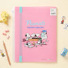 Sun-Star Peanuts Snoopy Clear Book - A4 - Playful Siblings