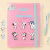 Sun-Star Peanuts Snoopy Clear Book - A4 - Playful Siblings