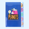 Sun-Star Peanuts Snoopy Folder With Dividers - Dark Blue - New Limited Edition