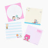 Sun-Star Peanuts Snoopy Square Memo Pad - Beige - New Limited Edition