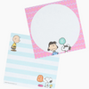 Sun-Star Peanuts Snoopy Square Memo Pad - Beige - New Limited Edition