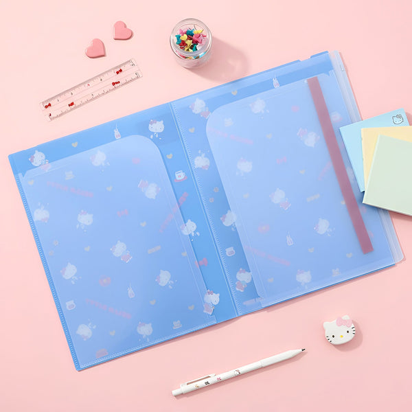 Sun-Star Sanrio Hello Kitty Clear Book - A4 - Light Pink - Limited Edition