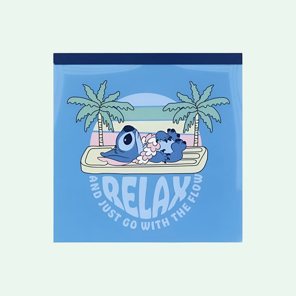 Sun-Star & Disney Stitch Memo Pad - Limited Summer Edition - Relax