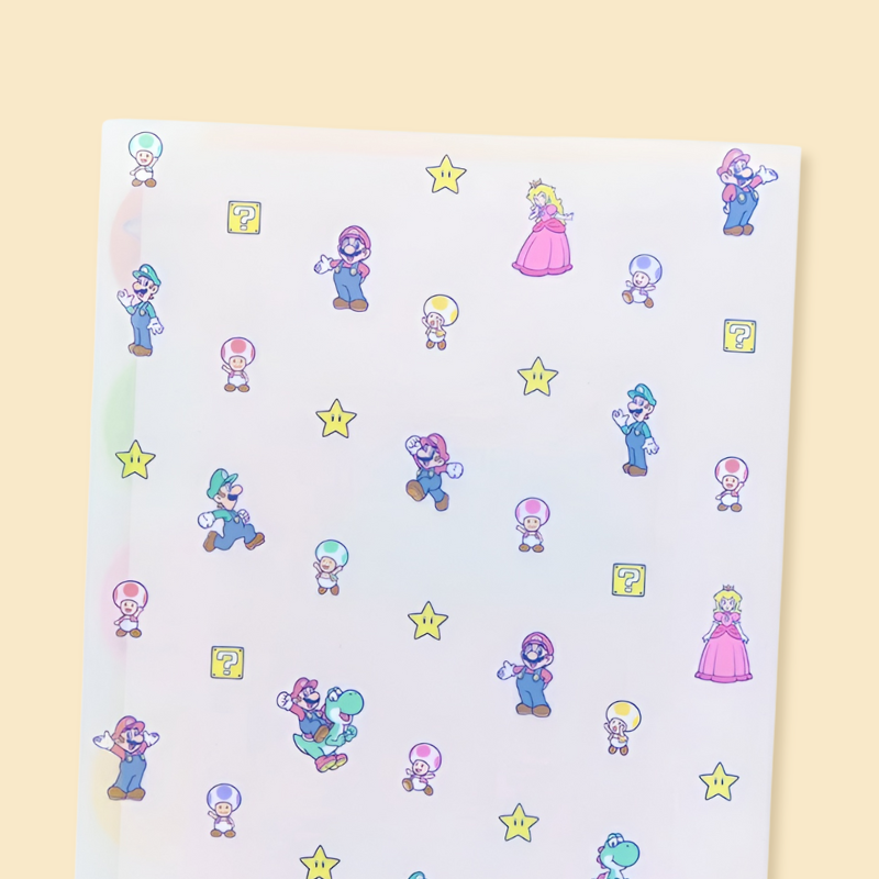Sun-Star & Nintendo Super Mario Folder With Dividers - Mikata - Limited ...