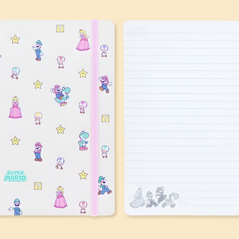 Sun-Star & Nintendo Super Mario Notebook - Limited Edition - Mikata ...