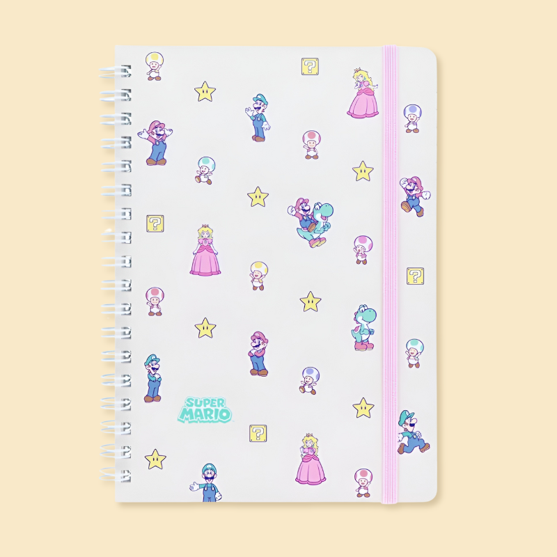 Sun-Star & Nintendo Super Mario Notebook - Limited Edition - Mikata ...