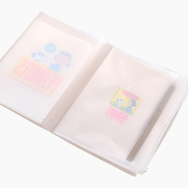 Sun-Star Peanuts Snoopy Clear Book - A4 - New Limited Edition