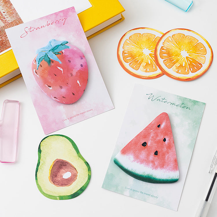 Sunny Bites Sticky Notes – Kawaii Stationery Shop