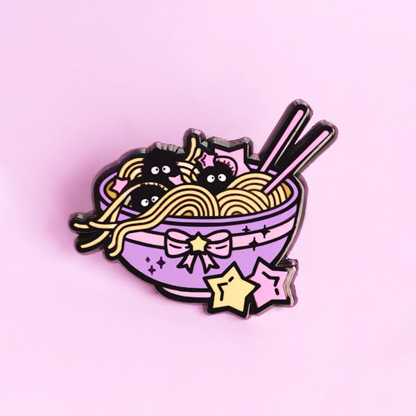 Susuwatari Ramen Enamel Pin