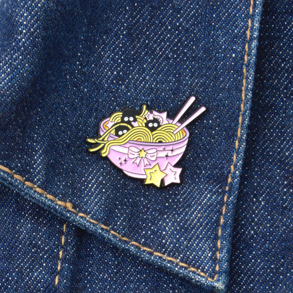 Susuwatari Ramen Enamel Pin
