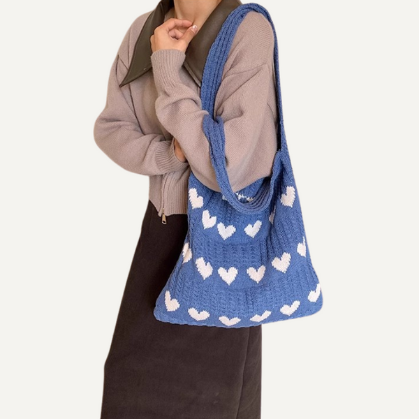 Sweetheart Knit Tote (3 Colors)