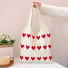 Sweetheart Knit Tote (3 Colors)