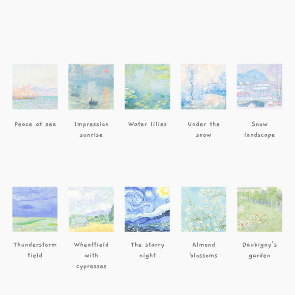 The Great Paintings Notepad