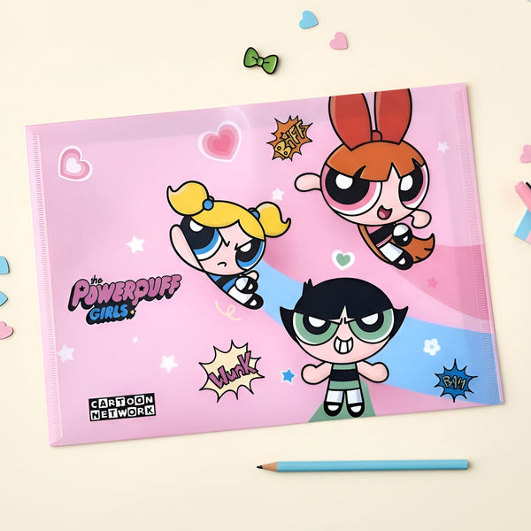 The Powerpuff Girls A4 Folder