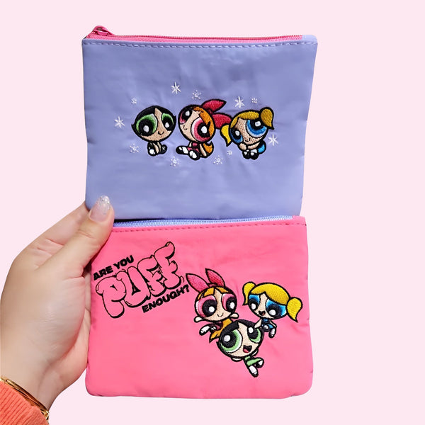 The Powerpuff Girls Cutie Carry Pouch - Lilac Pop