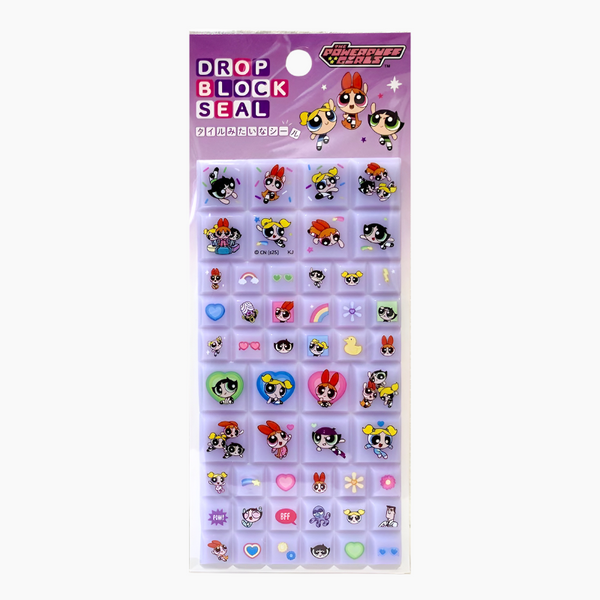 The Powerpuff Girls Drop Block Stickers