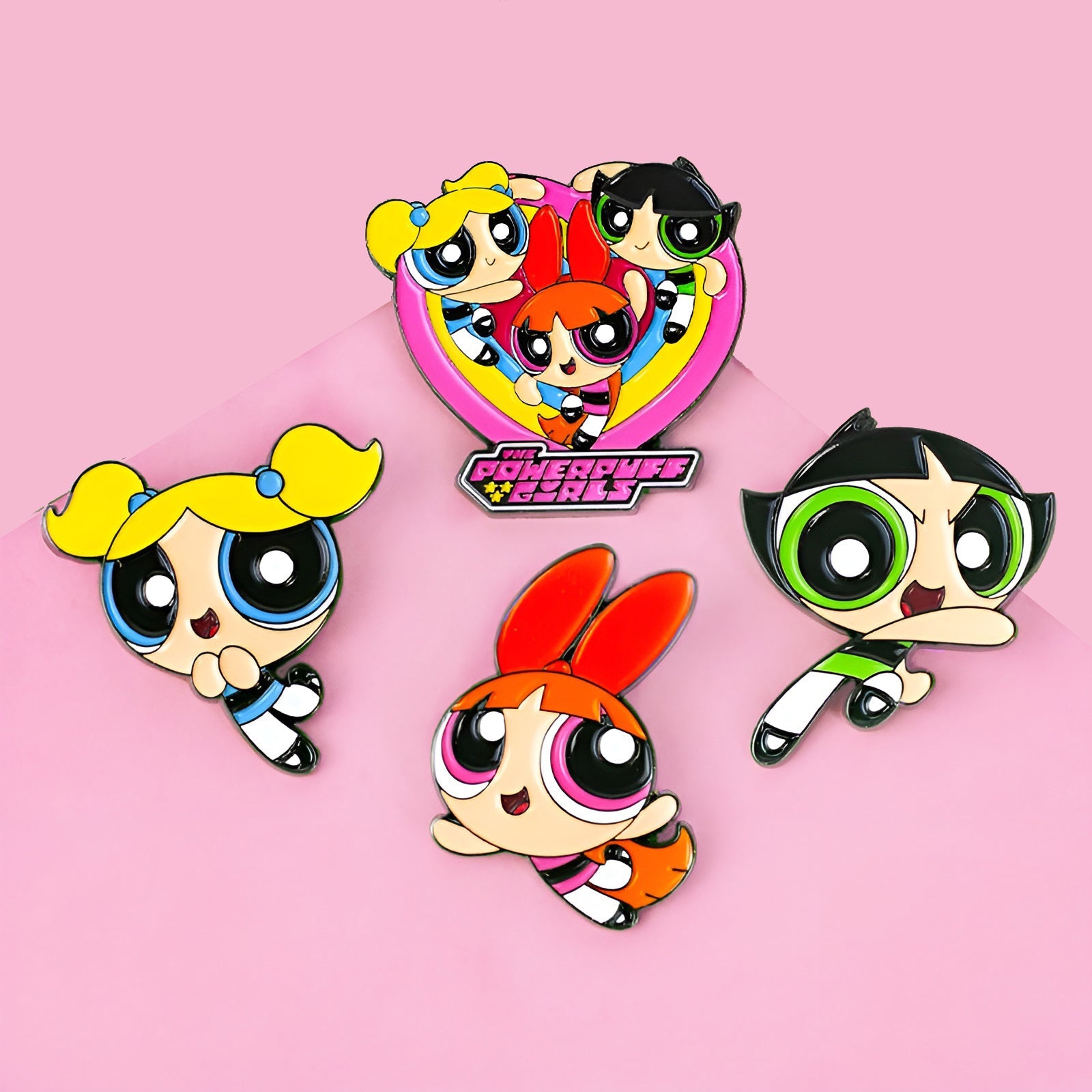 The Powerpuff Girls Enamel Pin – Kawaii Stationery Shop
