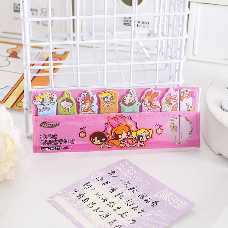 The Powerpuff Girls Index Sticky Notes – Kawaii Stationery Shop